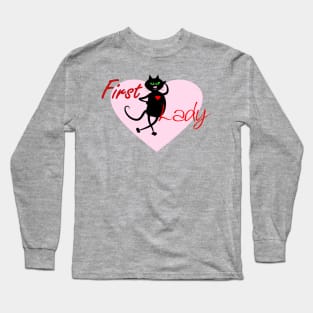 First CatLady Long Sleeve T-Shirt